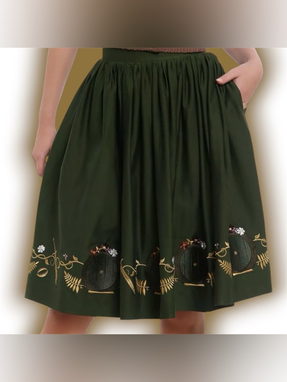 The Lord Of The Rings Hobbit Retro Skirt
